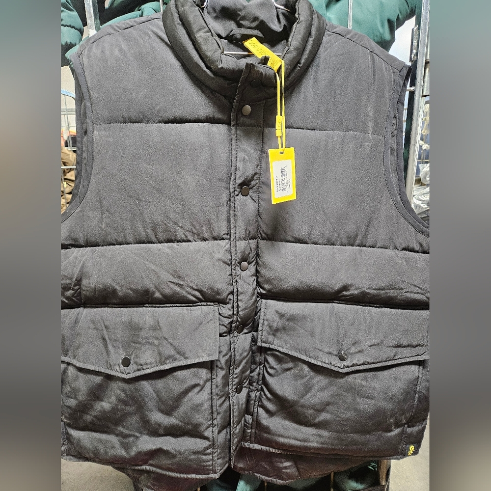 Kidd Black Puffer Vest,Good Counsil